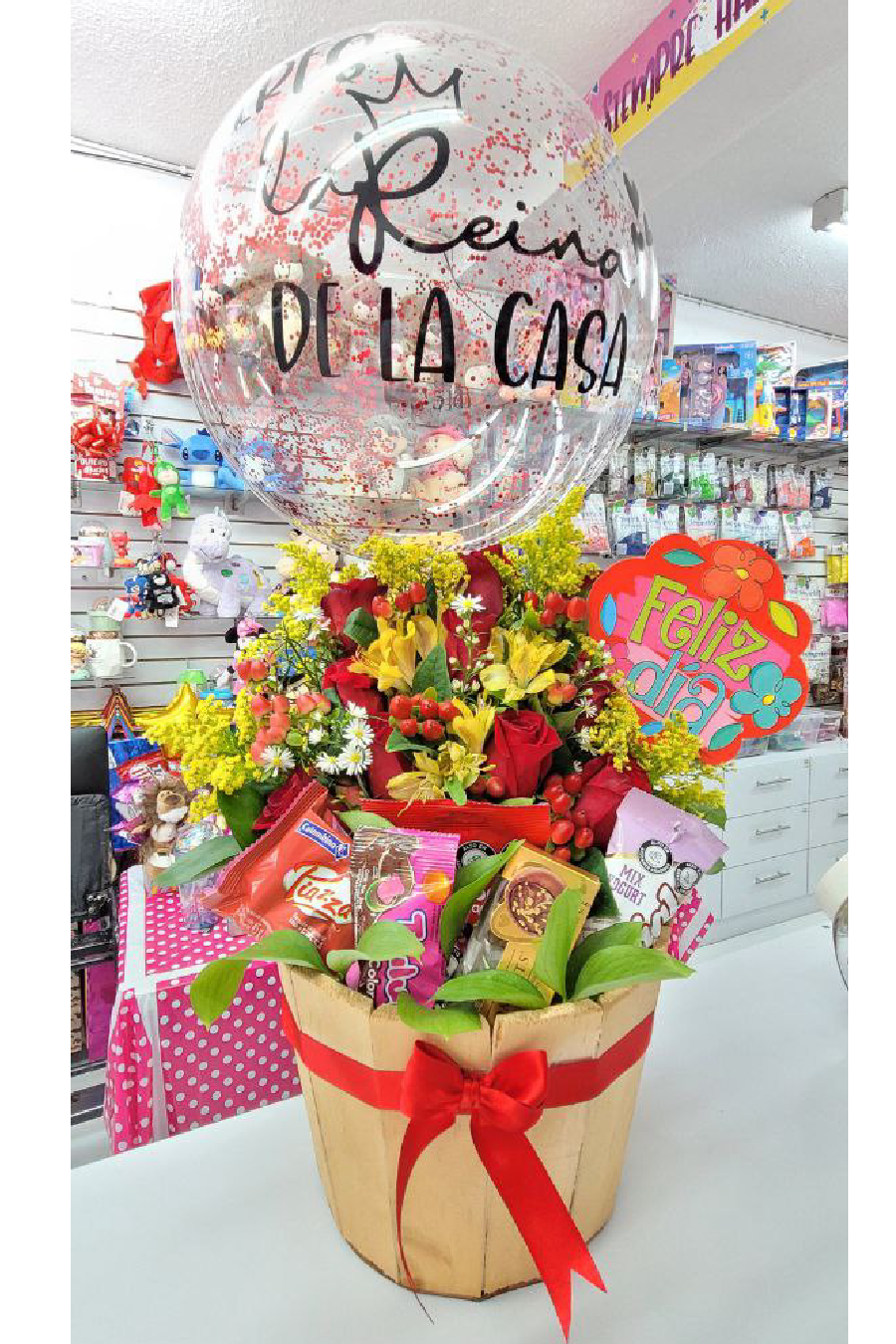 Ancheta Floral En Balde
