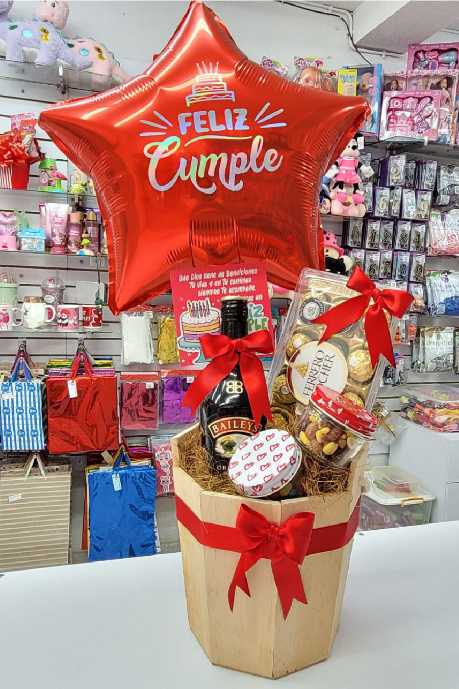 anchetas, regalos, sorpresa, globos, personalizados, candelaria,