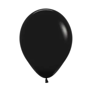 GLOBO LATEX REDONDO FASHION NEGRO