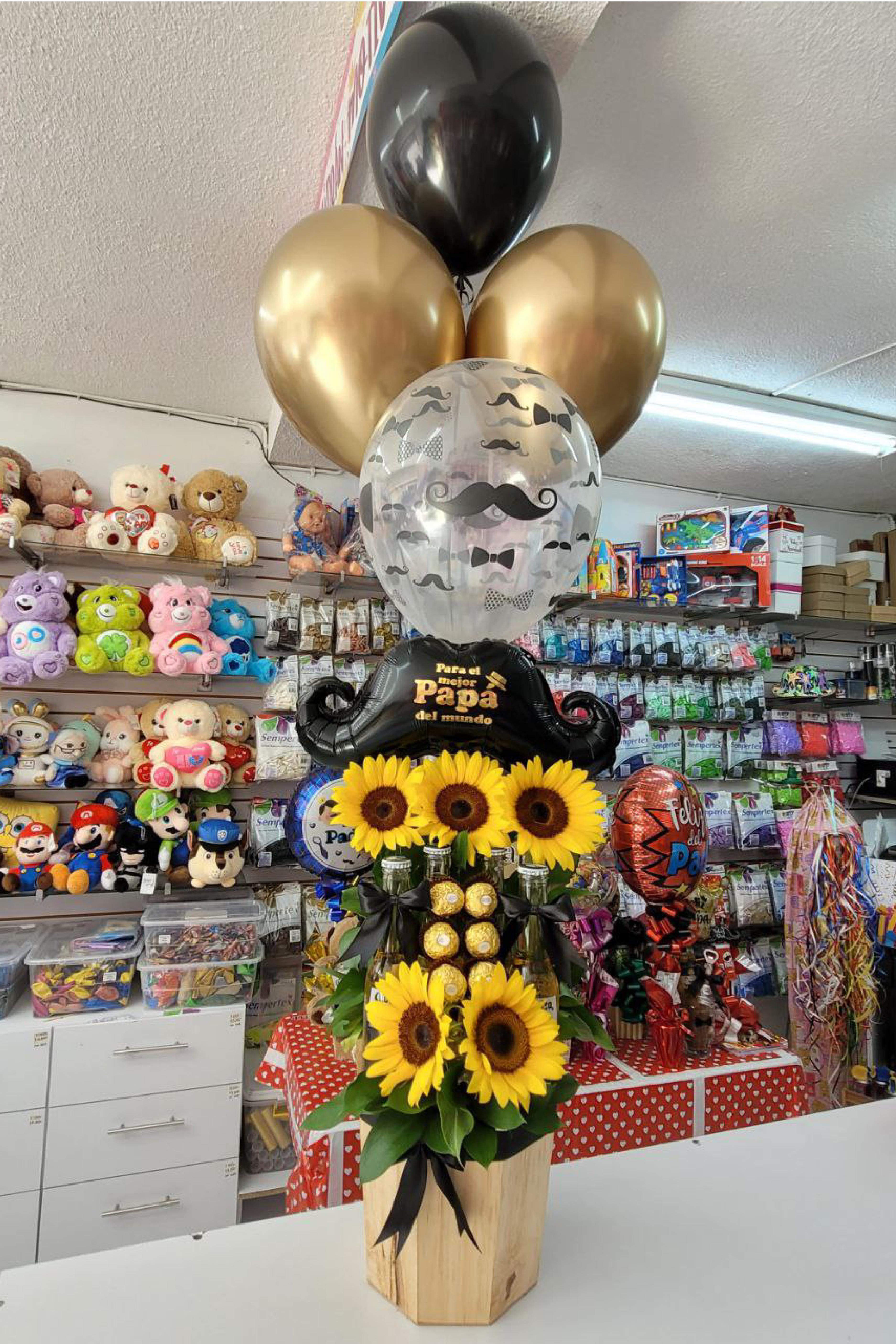 Ancheta Girasoles Papá