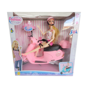 Barbie con Moto
