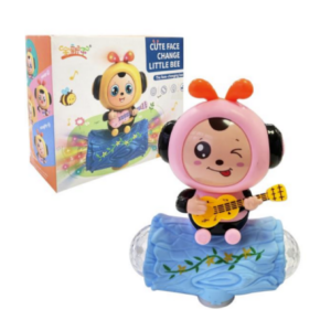 Bebe Cambia caritas con Luz y Sonido